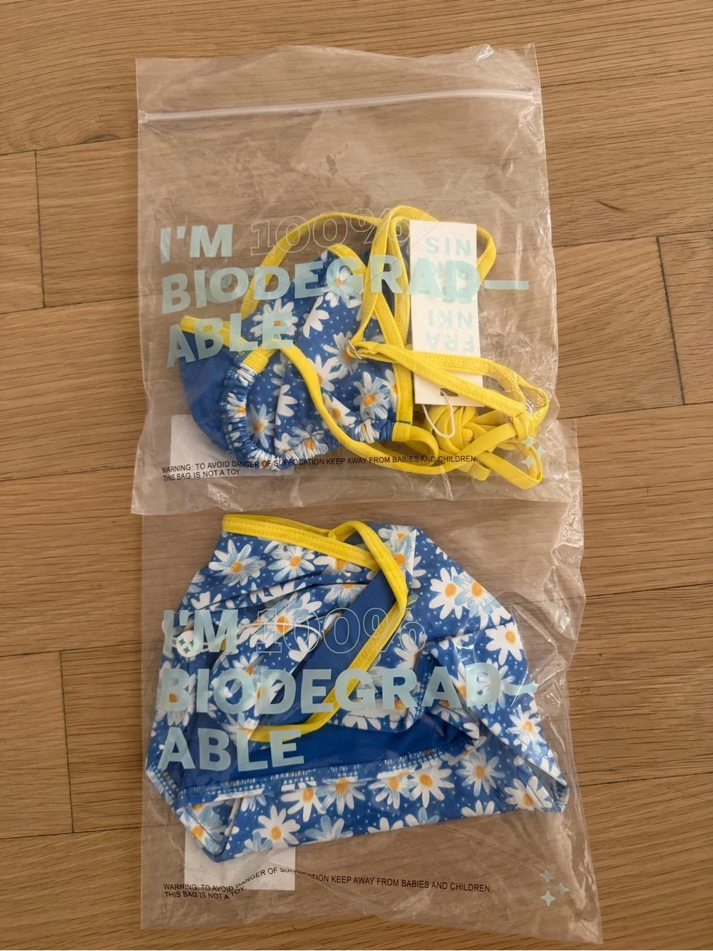 Frankie’s Bikinis - Lumia Triangle Bralette Bikini Top & Enzo Bottom